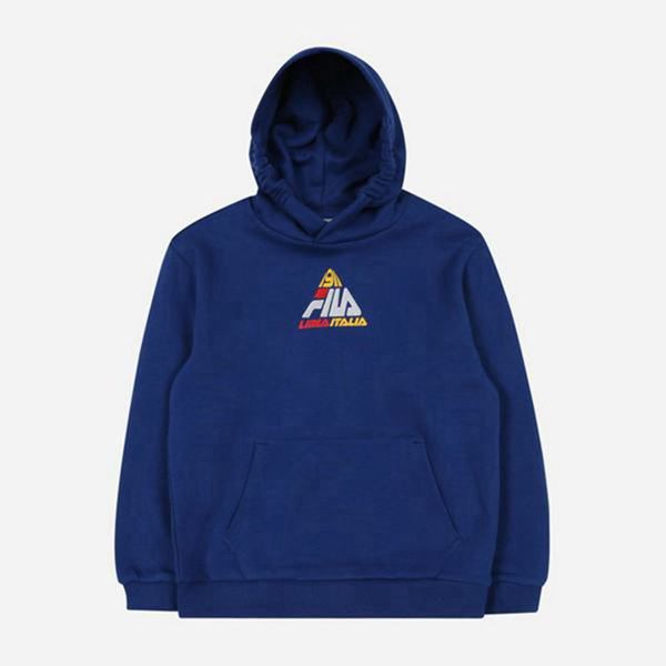 Sudaderas Fila Niñas Azul Marino - Triangle L/S - España 638027CEK